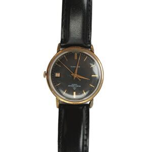 Baume & Mercier Mens Vintage Gold Plated Date Complication Automatic Watch 33.5m